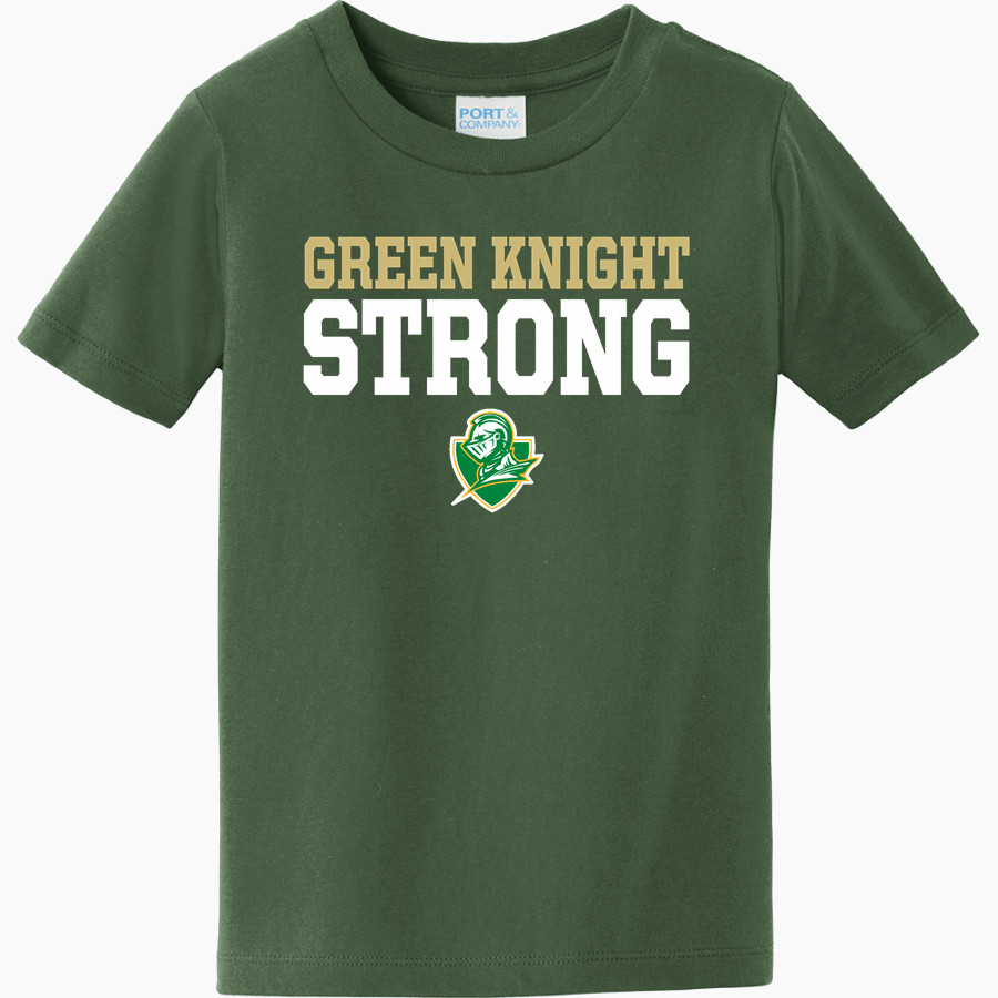 NOTRE DAME HIGH SCHOOL GREEN KNIGHTS <span class="pdp-name-mascot">NOTRE DAME GREEN KNIGHTS</span> Port & Company Toddler Fan Favorite Tee