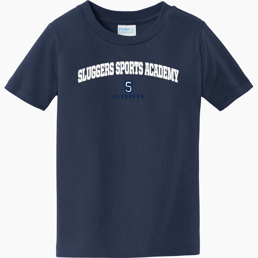 Sluggers Sports Academy S <span class="pdp-name-mascot">Sluggers Sports Academy S</span> Port & Company Toddler Fan Favorite Tee