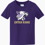 WEST STOKES HIGH SCHOOL WILDCATS Port & Company Toddler Fan Favorite Tee Front Thumbnail