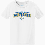 Divine Savior Academy Mustangs <span class="pdp-name-mascot">DSA Mustangs</span> Port & Company Toddler Fan Favorite Tee Front Thumbnail