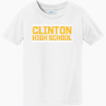 CLINTON HIGH SCHOOL YELLOWJACKETS Port & Company Toddler Fan Favorite Tee Front Thumbnail
