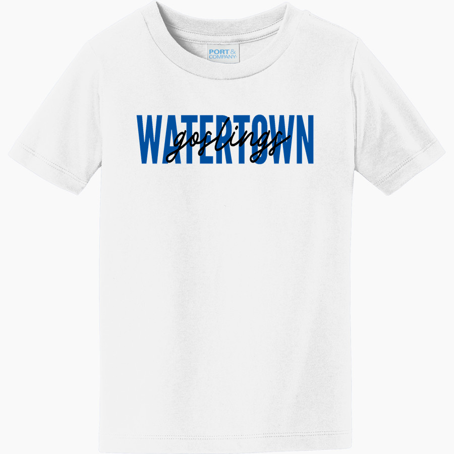 WATERTOWN HIGH SCHOOL GOSLINGS Port & Company Toddler Fan Favorite Tee
