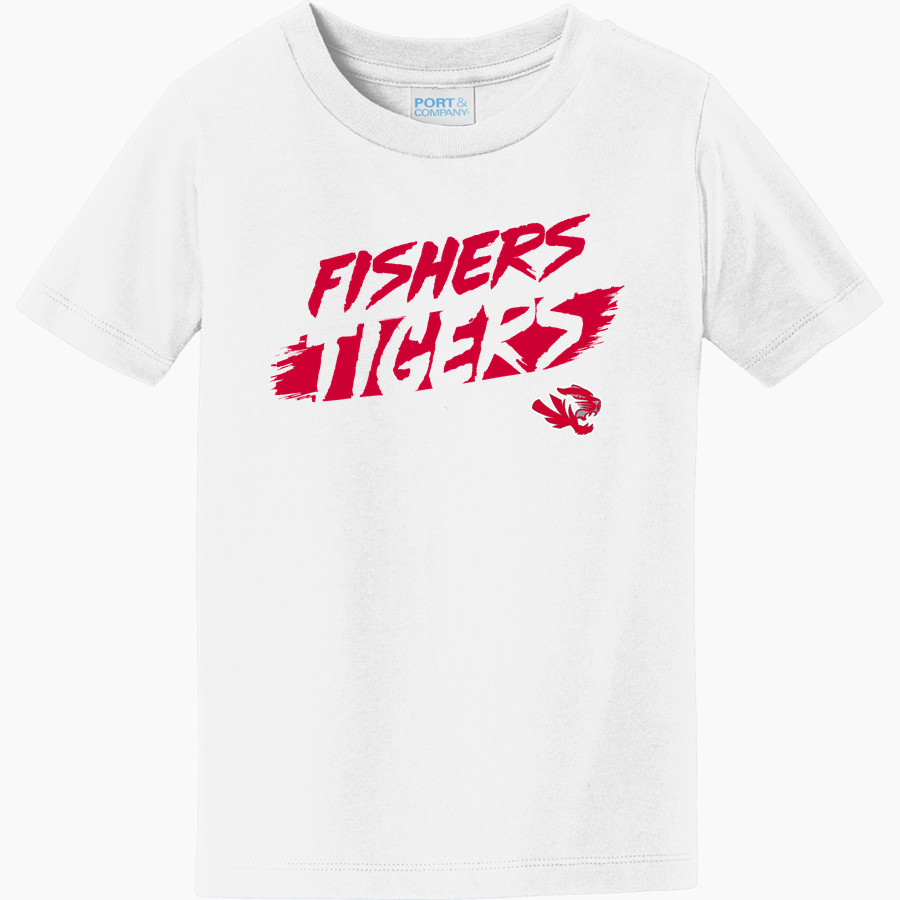 FISHERS HIGH SCHOOL TIGERS <span class="pdp-name-mascot">FISHERS TIGERS</span> Port & Company Toddler Fan Favorite Tee