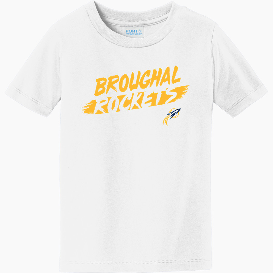 Broughal Rockets <span class="pdp-name-mascot">Broughal Rockets</span> Port & Company Toddler Fan Favorite Tee