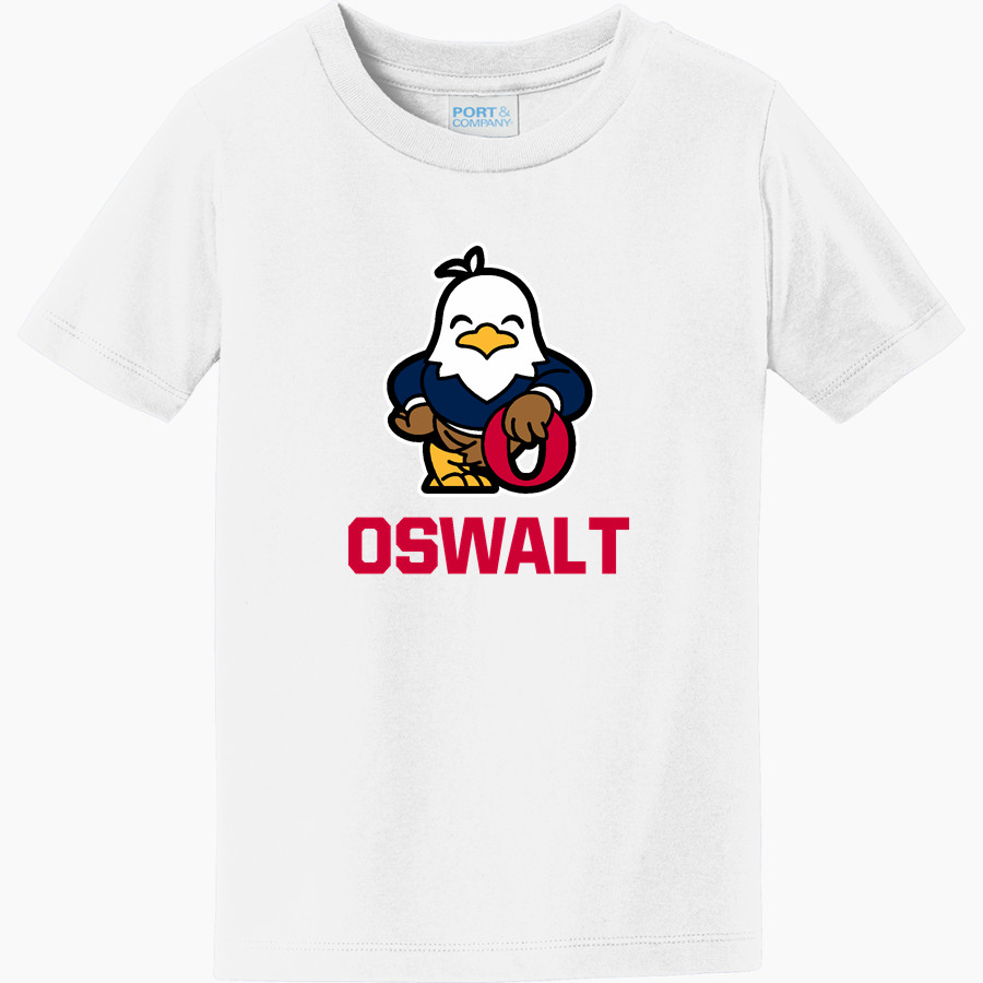 Oswalt Eagles <span class="pdp-name-mascot">Oswalt Academy Eagles</span> Port & Company Toddler Fan Favorite Tee