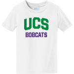 UCS Bobcats <span class="pdp-name-mascot">Underhill Central School Bobcats</span> Port & Company Toddler Fan Favorite Tee Front Thumbnail