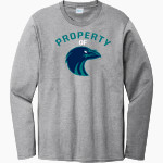 AUBURN RIVERSIDE HIGH SCHOOL RAVENS <span class="pdp-name-mascot">AUBURN RIVERSIDE RAVENS</span> Port & Company Men's Long Sleeve Bouncer Tee Front Thumbnail