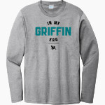 ACADEMY AT PALUMBO HIGH SCHOOL GRIFFINS Port & Company Men's Long Sleeve Bouncer Tee Front Thumbnail