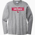 MACARTHUR HIGH SCHOOL CARDINALS <span class="pdp-name-mascot">MACARTHUR CARDINALS</span> Port & Company Men's Long Sleeve Bouncer Tee Front Thumbnail