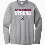 COBDEN HIGH SCHOOL APPLEKNOCKERS <span class="pdp-name-mascot">COBDEN APPLEKNOCKERS</span> Port & Company Men's Long Sleeve Bouncer Tee Front Thumbnail