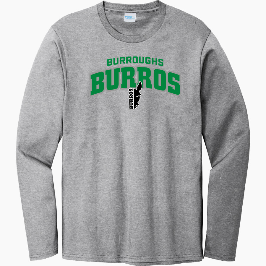 BURROUGHS HS OFFICIAL ONLINE STORE Port & Company Men's Long Sleeve Bouncer Tee