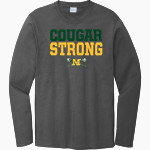 Montgomery Youth Lacrosse Club Port & Company Men's Long Sleeve Bouncer Tee Front Thumbnail