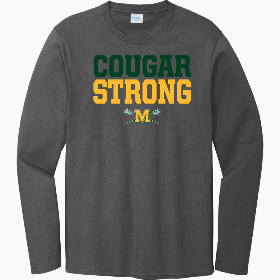 Montgomery Youth Lacrosse Club Port & Company Men's Long Sleeve Bouncer Tee