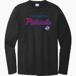GEORGE WASHINGTON HIGH SCHOOL PATRIOTS Port & Company Men's Long Sleeve Bouncer Tee Front Thumbnail