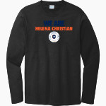 Helena Christian Rams <span class="pdp-name-mascot">Helena Christian School Rams</span> Port & Company Men's Long Sleeve Bouncer Tee Front Thumbnail