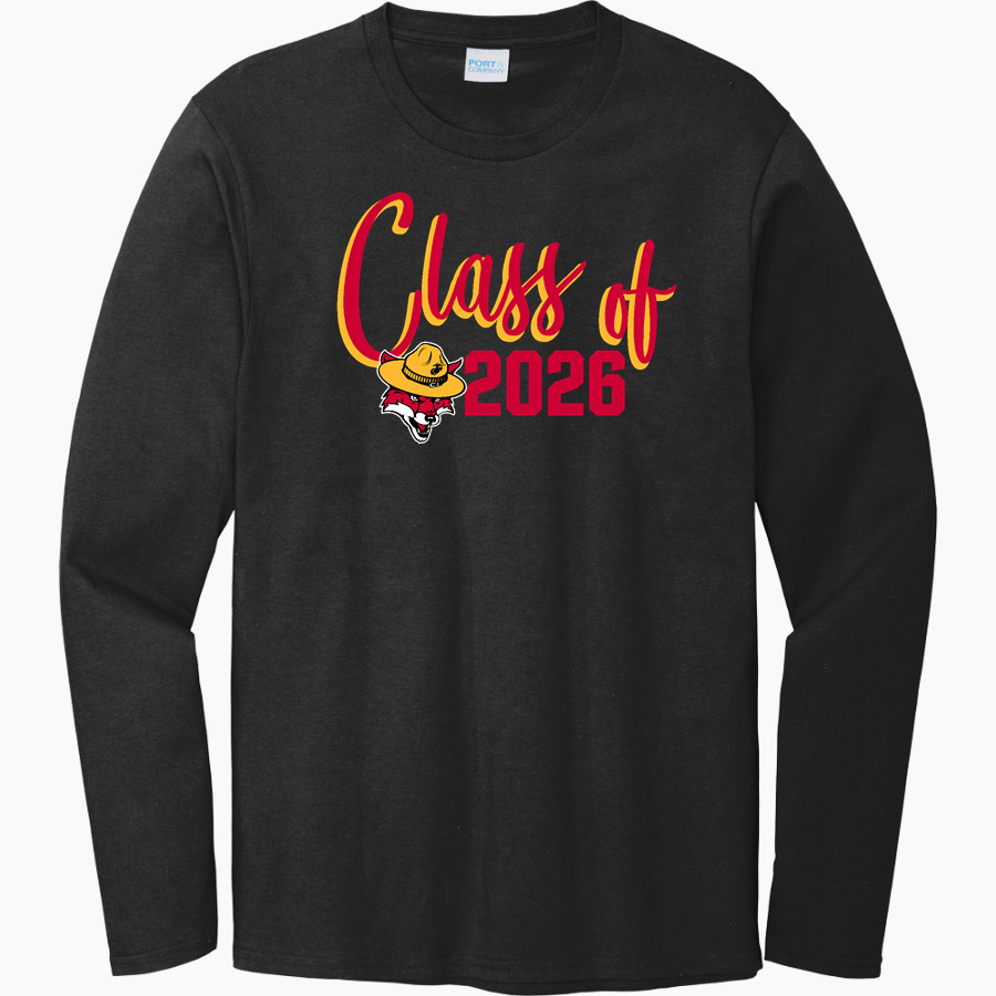 MARINE MILITARY ACADEMY LEATHERNECKS <span class="pdp-name-mascot">MARINE LEATHERNECKS</span> Port & Company Men's Long Sleeve Bouncer Tee