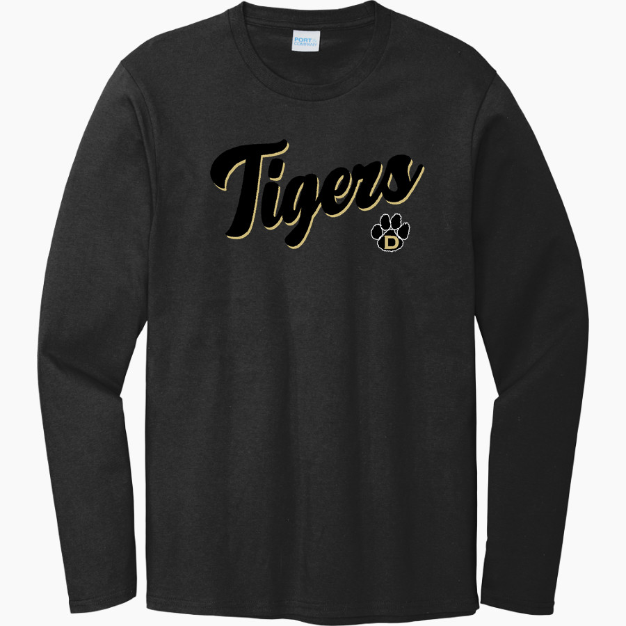 DEKALB HIGH SCHOOL TIGERS <span class="pdp-name-mascot">DEKALB TIGERS</span> Port & Company Men's Long Sleeve Bouncer Tee