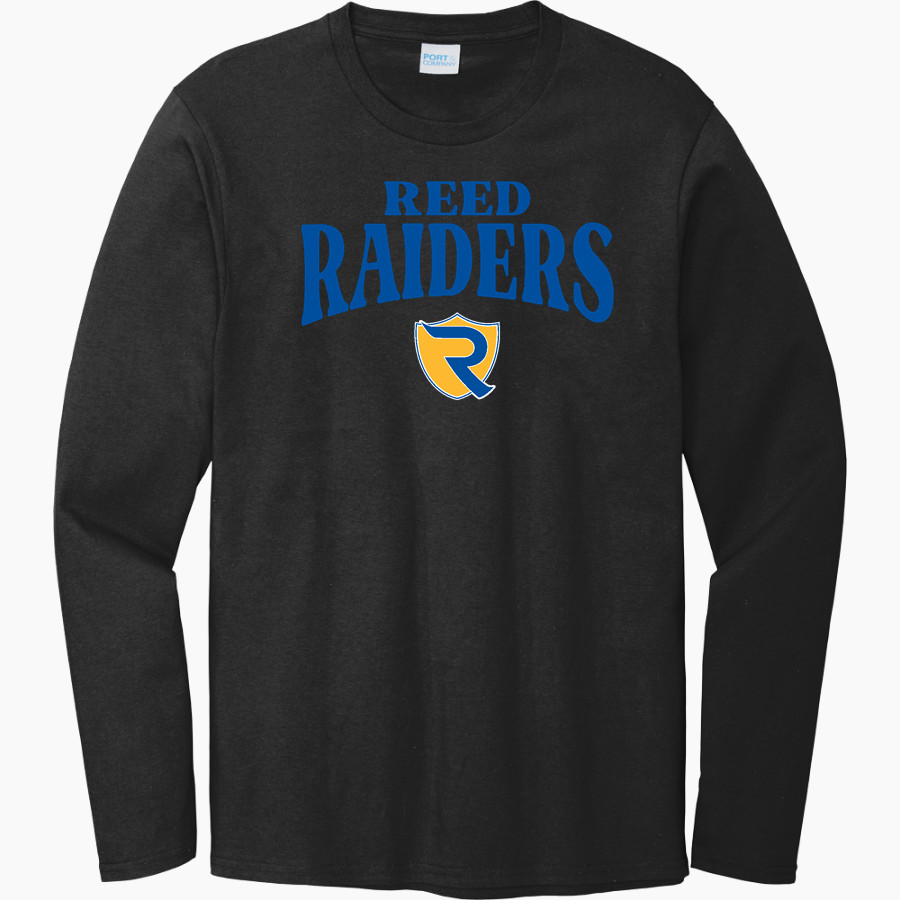 REED HIGH SCHOOL REED RAIDERS <span class="pdp-name-mascot">REED REED RAIDERS</span> Port & Company Men's Long Sleeve Bouncer Tee