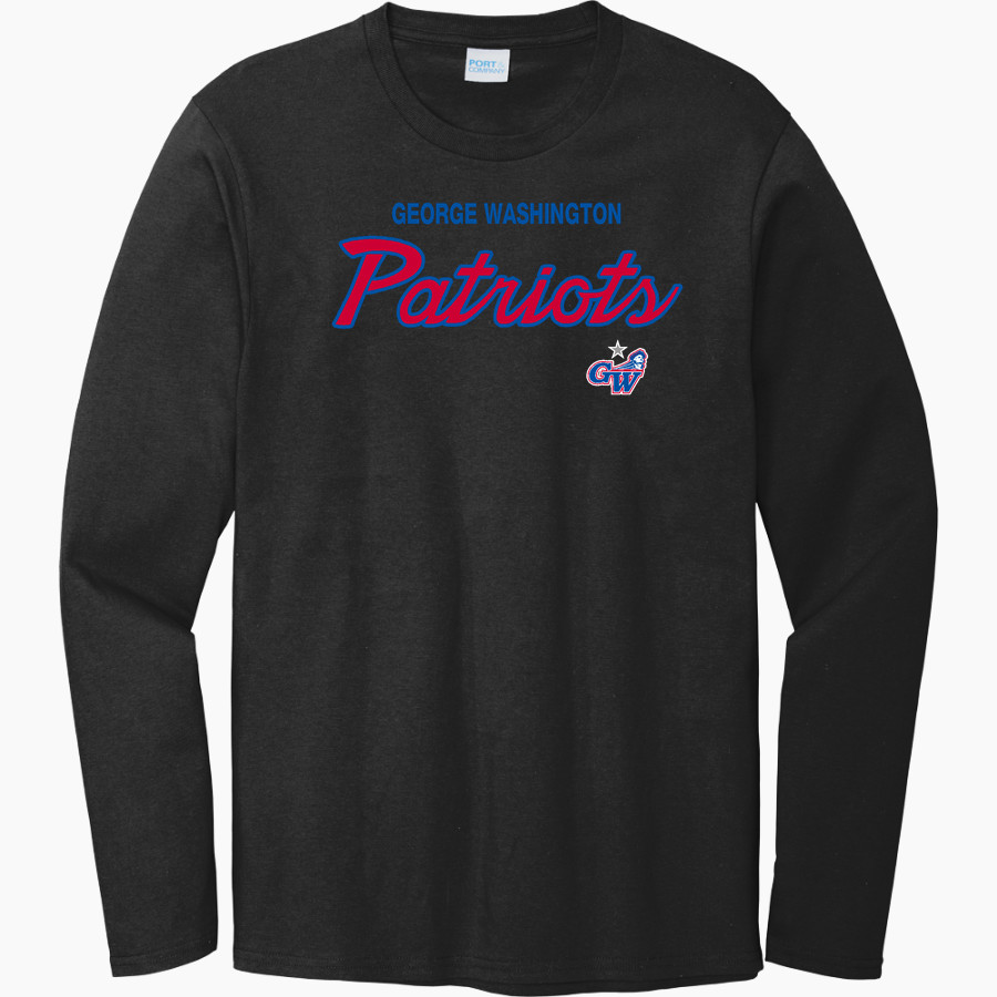 GEORGE WASHINGTON HIGH SCHOOL PATRIOTS Port & Company Men's Long Sleeve Bouncer Tee