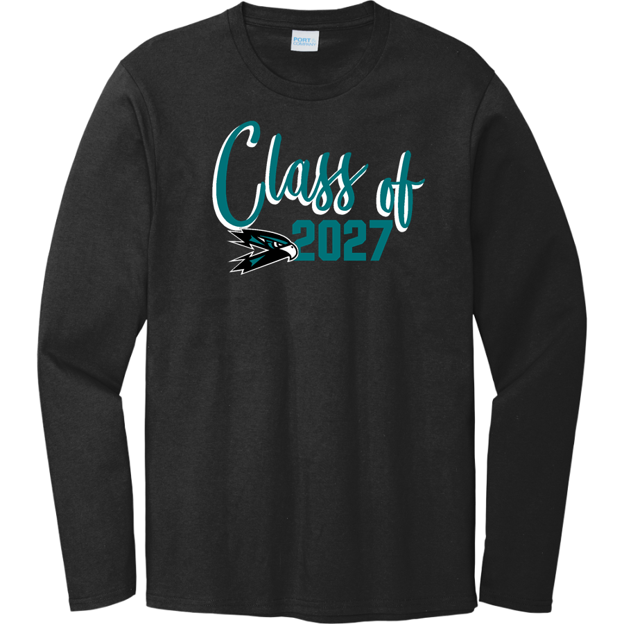 Folsom Lake Falcons <span class="pdp-name-mascot">Folsom Lake College Falcons</span> Port & Company Men's Long Sleeve Bouncer Tee