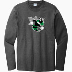 WEEKI WACHEE HIGH SCHOOL HORNETS <span class="pdp-name-mascot">WEEKI WACHEE HORNETS</span> Port & Company Men's Long Sleeve Bouncer Tee Front Thumbnail