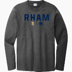 Rham Raptors <span class="pdp-name-mascot">Rham Sachems</span> Port & Company Men's Long Sleeve Bouncer Tee Front Thumbnail
