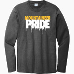 Everest Academy <span class="pdp-name-mascot">Everest Mountaineers</span> Port & Company Men's Long Sleeve Bouncer Tee Front Thumbnail