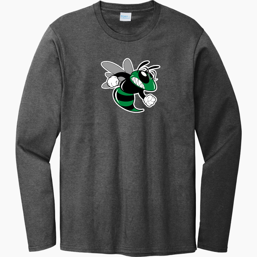 WEEKI WACHEE HIGH SCHOOL HORNETS <span class="pdp-name-mascot">WEEKI WACHEE HORNETS</span> Port & Company Men's Long Sleeve Bouncer Tee