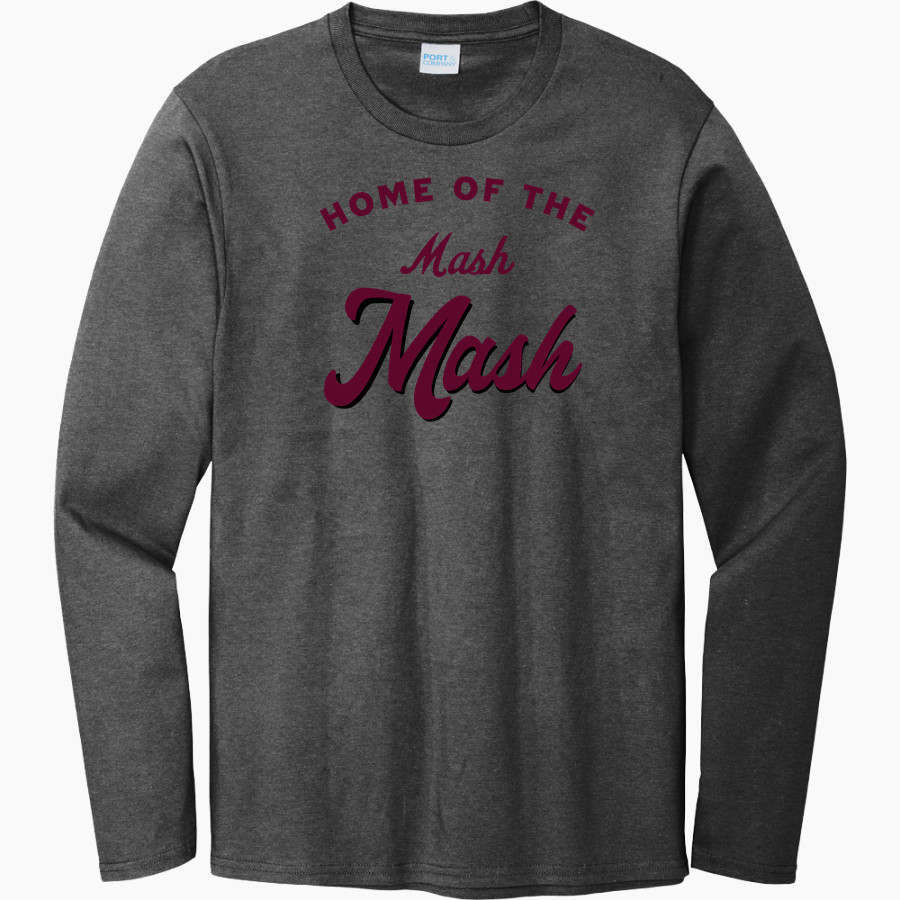 Mash Athletics <span class="pdp-name-mascot">Minnesota Mash Baseball Club</span> Port & Company Men's Long Sleeve Bouncer Tee