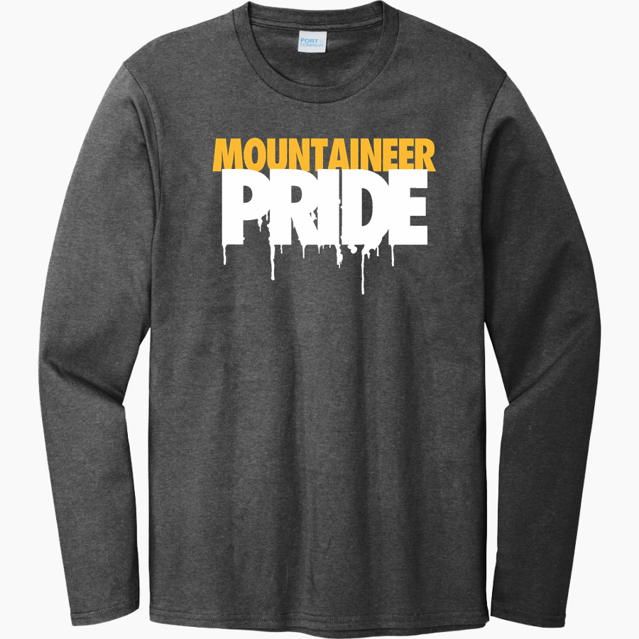 Everest Academy <span class="pdp-name-mascot">Everest Mountaineers</span> Port & Company Men's Long Sleeve Bouncer Tee