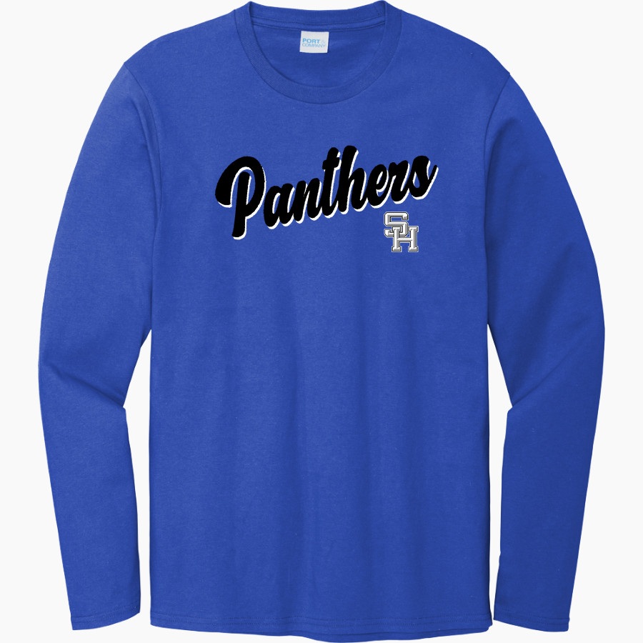 Spring Hill Panthers <span class="pdp-name-mascot">Spring Hill Panthers</span> Port & Company Men's Long Sleeve Bouncer Tee