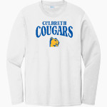 CULBRETH Cougars Port & Company Men's Long Sleeve Bouncer Tee Front Thumbnail