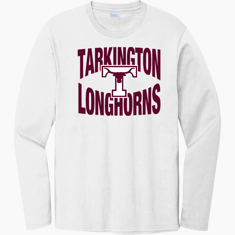 TARKINGTON HIGH SCHOOL LONGHORNS <span class="pdp-name-mascot">TARKINGTON LONGHORNS</span> Port & Company Men's Long Sleeve Bouncer Tee