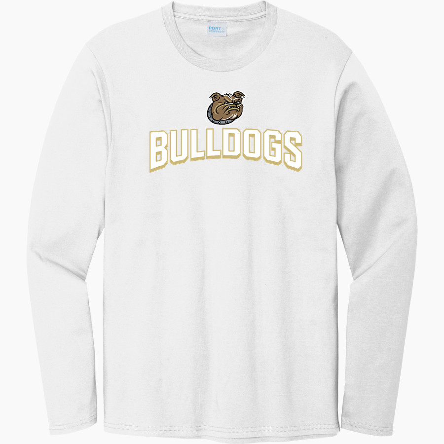 Bryant Bulldogs <span class="pdp-name-mascot">Bryant Bulldogs</span> Port & Company Men's Long Sleeve Bouncer Tee