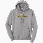Andrew Tigers <span class="pdp-name-mascot">Andrew College Tigers</span> Port & Company Men's Core Fleece Pullover Hooded Sweatshirt Front Thumbnail