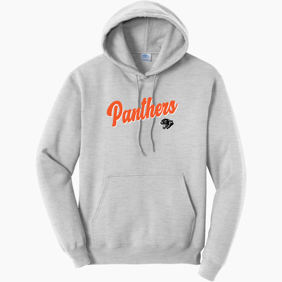 BURKE CENTRAL HIGH SCHOOL PANTHERS <span class="pdp-name-mascot">BURKE PANTHERS</span> Port & Company Men's Core Fleece Pullover Hooded Sweatshirt