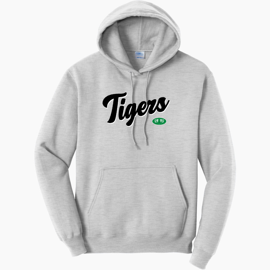 SLIDELL HIGH SCHOOL TIGERS <span class="pdp-name-mascot">SLIDELL TIGERS</span> Port & Company Men's Core Fleece Pullover Hooded Sweatshirt