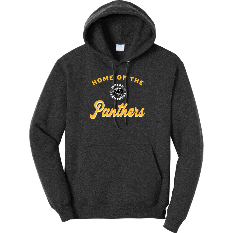 METRO ACADEMIC & CLASSICAL HIGH SCHOOL Online Store <span class="pdp-name-mascot">METRO ACADEMY & CLASSICAL METRO PANTHERS</span> Port & Company Men's Core Fleece Pullover Hooded Sweatshirt