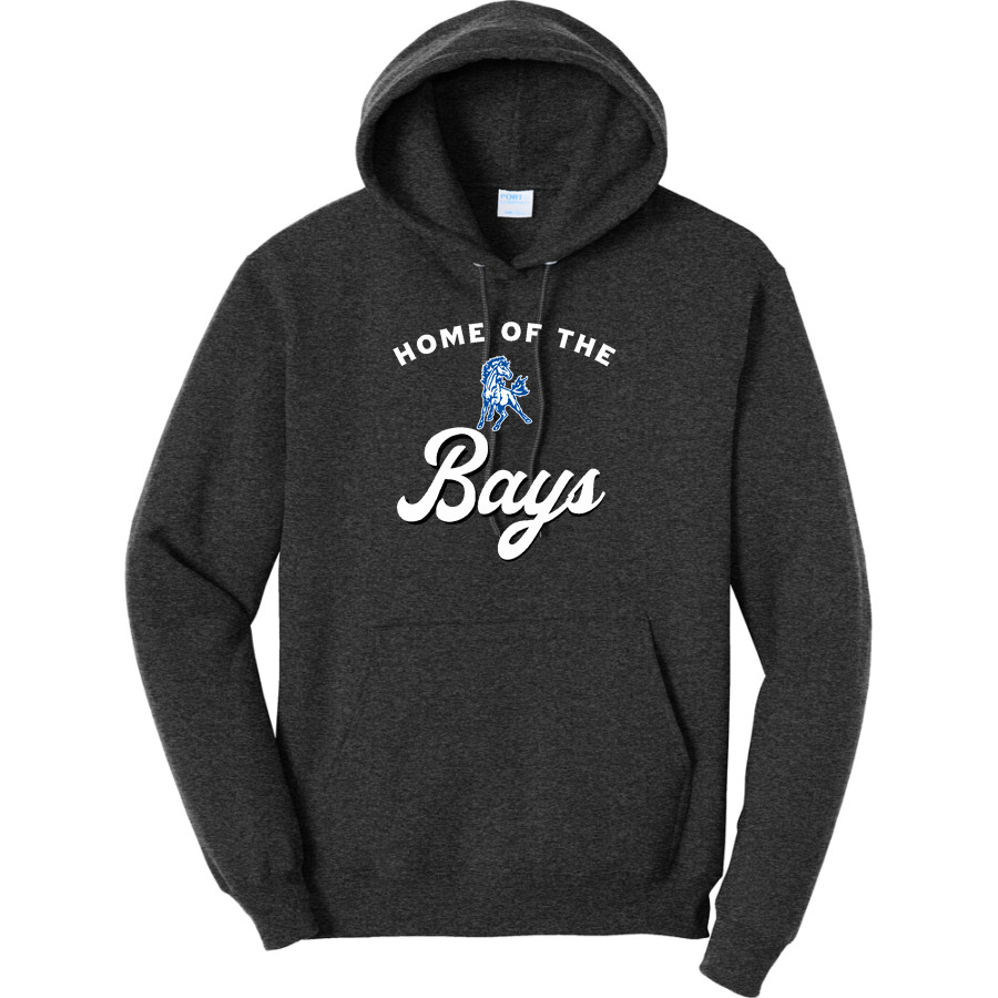 BRIMLEY HIGH SCHOOL BAYS <span class="pdp-name-mascot">BRIMLEY BAYS</span> Port & Company Men's Core Fleece Pullover Hooded Sweatshirt
