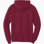 West Shore Christian Academy Bobcats <span class="pdp-name-mascot">West Shore Christian Academy Bobcats</span> Port & Company Men's Core Fleece Pullover Hooded Sweatshirt Back Thumbnail