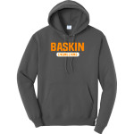 Baskin Engineering Sideline Store <span class="pdp-name-mascot">Baskin Engineering Banana Slugs</span> Port & Company Men's Core Fleece Pullover Hooded Sweatshirt Front Thumbnail