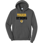 Computech Tigers <span class="pdp-name-mascot">Computech Middle School Tigers</span> Port & Company Men's Core Fleece Pullover Hooded Sweatshirt Front Thumbnail