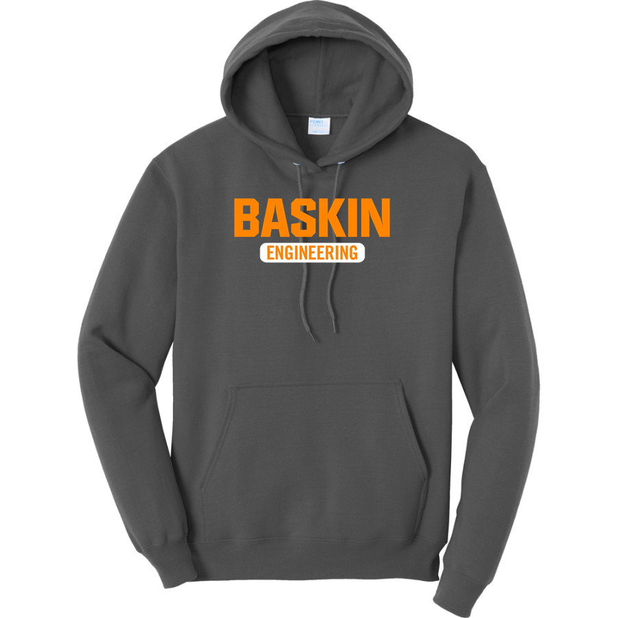 Baskin Engineering Sideline Store <span class="pdp-name-mascot">Baskin Engineering Banana Slugs</span> Port & Company Men's Core Fleece Pullover Hooded Sweatshirt