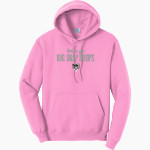 Big Drip Hoops Big Drip Hoops <span class="pdp-name-mascot">Big Drip Hoops</span> Port & Company Men's Core Fleece Pullover Hooded Sweatshirt Front Thumbnail