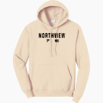 Northview Falcons <span class="pdp-name-mascot">Northview Middle School Falcons</span> Port & Company Men's Core Fleece Pullover Hooded Sweatshirt Front Thumbnail