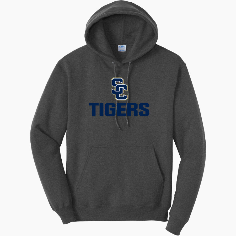 Stillman Tigers Port & Company Men's Core Fleece Pullover Hooded Sweatshirt