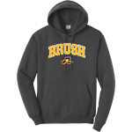 Brush Arcs <span class="pdp-name-mascot">Charles F Brush High School Arcs</span> Port & Company Men's Core Fleece Pullover Hooded Sweatshirt Front Thumbnail