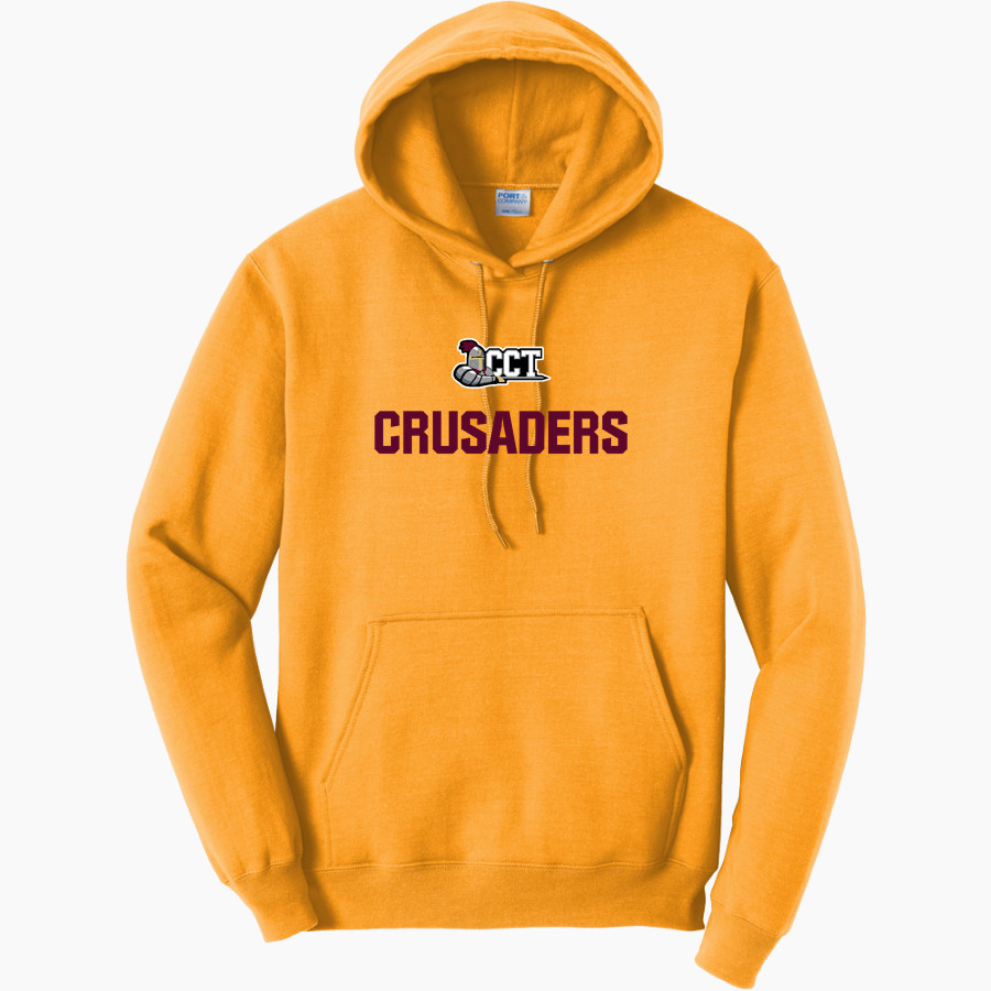 CAPE COD REG TECH HIGH SCHOOL CRUSADERS Port & Company Men's Core Fleece Pullover Hooded Sweatshirt