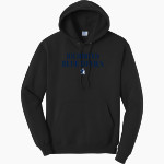 RICHMOND HIGH SCHOOL BLUE DEVILS <span class="pdp-name-mascot">RICHMOND BLUE DEVILS</span> Port & Company Men's Core Fleece Pullover Hooded Sweatshirt Front Thumbnail
