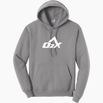 O2X Human Performance Human Performance <span class="pdp-name-mascot">O2X Human Performance</span> Port & Company Men's Core Fleece Pullover Hooded Sweatshirt Front Thumbnail